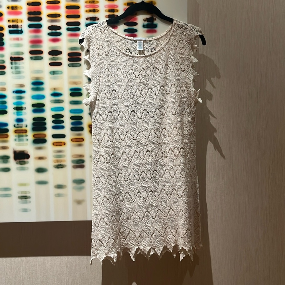 Crochet eberjey coverup dress